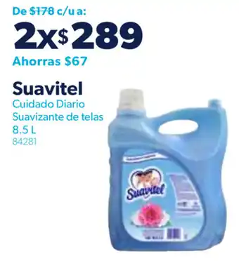 Sam's Club Suavitel Cuidado Diario Suavizante de Telas 2x8.5L oferta