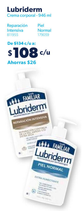 Lubriderm Crema Corporal 946ml