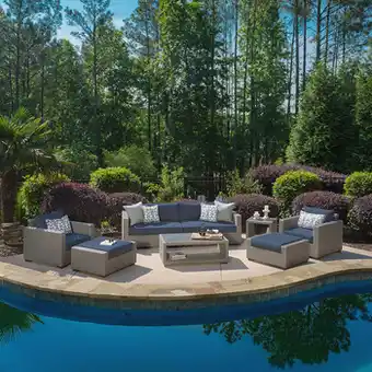 AtLeisure sala para jardín de 7 piezas, Rafael