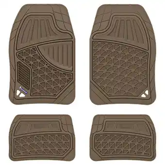 Costco Michelin, Tapetes para Automóvil, 4 piezas Hule Café oferta
