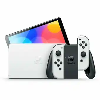 Costco Nintendo Switch™ Modelo OLED w/ White Joy-Con oferta