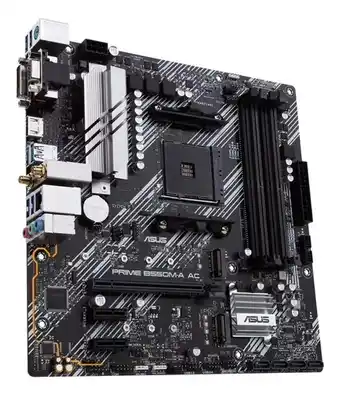 Mercado Libre Tarjeta Madre Asus PRIME B550M-A AC Pcie 4.0 Dual M.2 4x4 Color Negro oferta