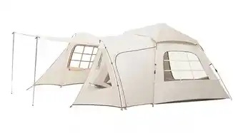 Mercado Libre Tienda Impermeable De Campaña Familiar 4-8 Personas 4 M*2.4m oferta