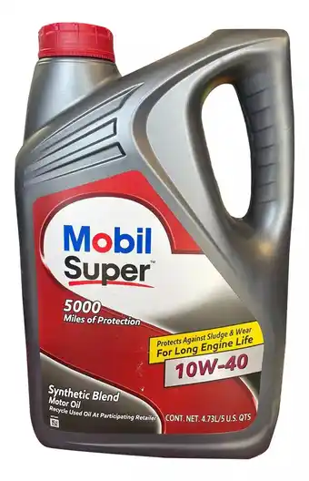 Mercado Libre Aceite Mobil 10w40 Sintetio 4.73 Litros oferta