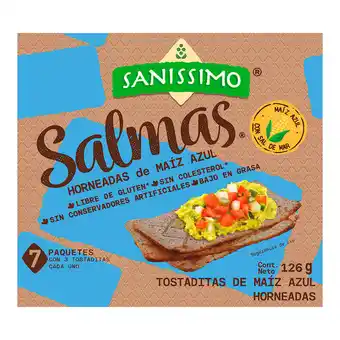 Calimax Galletas Salmas Azul Sanissimo 126.0 - Gr oferta