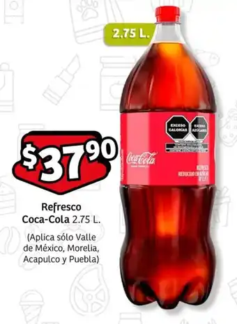 Soriana Express Refresco Coca-Cola 2.75 L. oferta