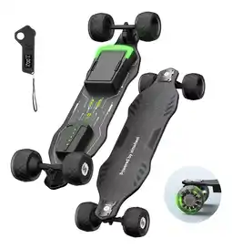 Mercado Libre Patineta Eléctrico Skateboard V8 Con Controlremoto 600w 48km oferta
