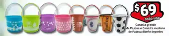 Soriana Express Canasta grande de Pascua o Canasta mediana de Pascua diseño deportes oferta