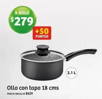 Soriana Express TRAMONTINA Olla con tapa 18 cms oferta