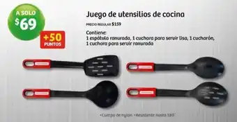 TRAMONTINA Juego de utensilios de cocina