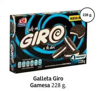Galleta Giro Gamesa 228 g.