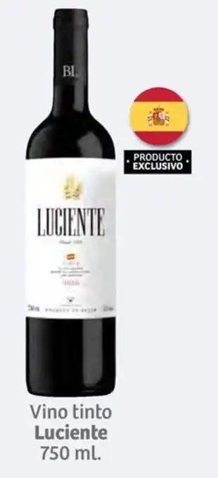 Soriana Súper Vino tinto Luciente 750 ml. x 4 oferta