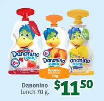 Soriana Súper Danonino lunch 70 g. oferta