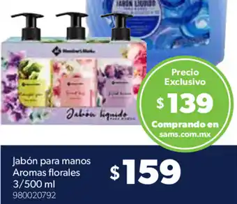 Jabón para Manos Aromas Florales 3/500ml