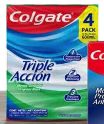 Sam's Club Colgate triple Acción Crema Dental 4/150ml oferta
