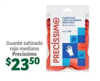 Soriana Súper Guante satinado rojo mediano Precíssimo oferta