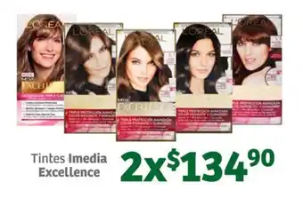 Tintes Imedia Excellence x 2