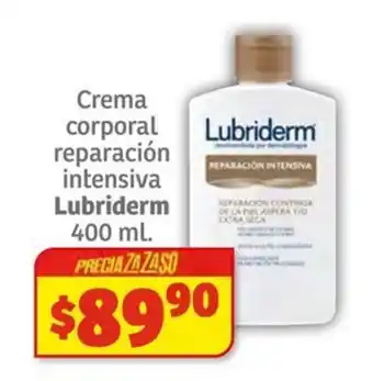 Soriana Súper Crema corporal reparación intensiva Lubriderm 400 ml. oferta