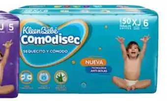 Soriana Súper Pañales Comodisec etapa 6 de 50 piezas oferta