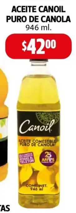 Farmacias Guadalajara ACEITE COMESTIBLE PURO DE CANOLA 946ml oferta