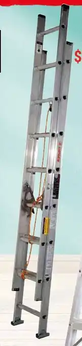 Soriana Híper Escalera de extensión Truper 16 peldaños oferta