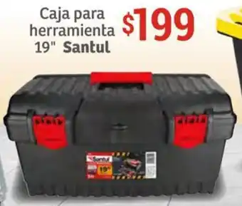 Soriana Híper Santul Caja para herramienta 19" oferta