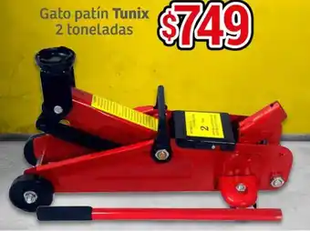 Soriana Híper Gato patín Tunix 2 toneladas oferta
