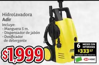 Soriana Híper Hidrolavadora Adir 5m oferta