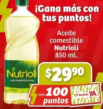 Soriana Híper Aceite comestible Capullo 840ml oferta