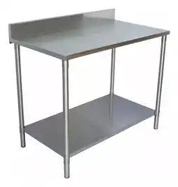 Mercado Libre Mesa A Pared Acero Inox. 110x60x90 Mindejal (envio Gratis) oferta