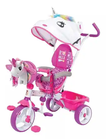 Mercado Libre Triciclo Apache Unicornio 3 En 1 Tipo Carriola Envio Gratis Color Blanco oferta