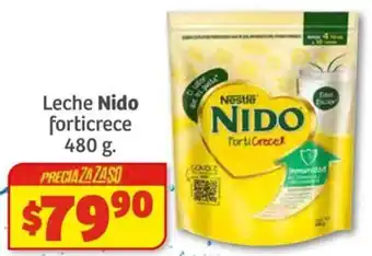 Soriana Híper Leche Nido forticrece 480g oferta