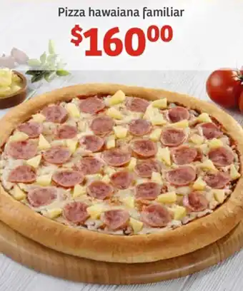 Soriana Híper Pizza hawaiana familiar oferta