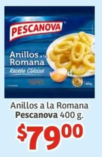 Soriana Híper Anillos a la Romana Pescanova 400g oferta
