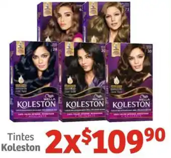 Soriana Híper Tintes Koleston 2x oferta