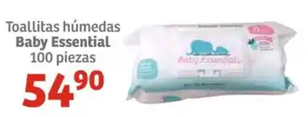 Soriana Híper Toallitas húmedas Baby Essential 100 piezas oferta