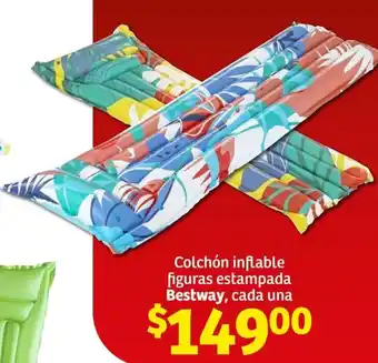 Colchón inflable figuras estampada Bestway, cada una