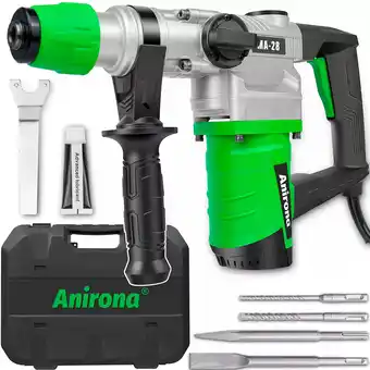 Mercado Libre Rotomartillo electroneumático Anirona MA28 con 1600W de potencia 127V oferta