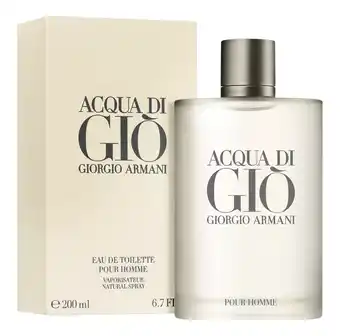 Mercado Libre Giorgio Armani Acqua di Giò Eau de toilette 200 ml para hombre oferta