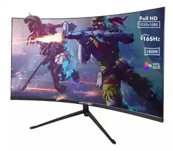Mercado Libre Monitor gamer curvo HYTOBP Monitores M27QMP led 27 negro 110V/220V oferta