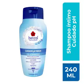 Farmacia San Pablo Benzal Cuidado pH Wash Shampoo Íntimo Wash ph lactopreb oferta