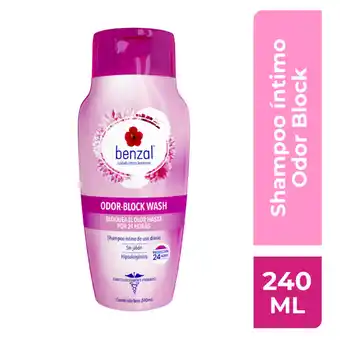 Farmacia San Pablo Benzal Odor Block Wash Shampoo Íntimo Wash odor block oferta