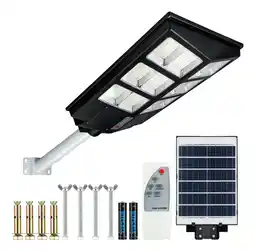Mercado Libre Lámpara Led Solar Exterior 1500w Con Control Remoto Y Sensor oferta