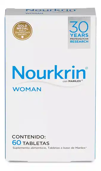 Nourkrin Woman Tratamiento Completo Anticaída Mujer 60 Tabs