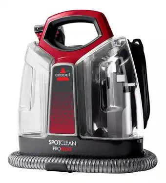 Aspiradora lava tapizados De tacho Bissell SpotClean ProHeat 36988 1.4L roja y titanio 220V-240V 50Hz/60Hz