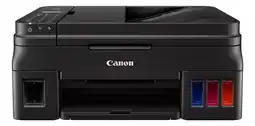 Impresora a color multifunción Canon Pixma G4110 con wifi negra 100V/240V