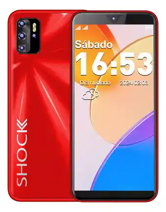 Mercado Libre T51-shock 5.5 Teléfono Dual Sim 3g Ampliar 128 Gb Alta Frecuencia De Actualización 120 Hz Con Reconocimiento Facial Celular I oferta