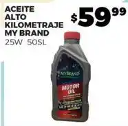 Aceite alto kilometraje mybrand 25w 50 sl