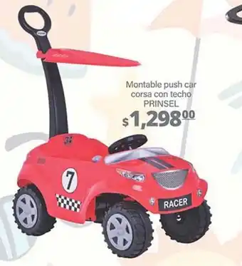 Prinsel - montable push car corsa con techo