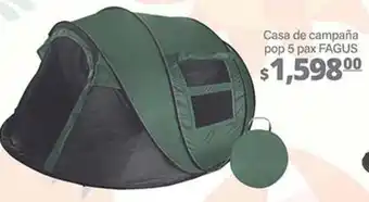 La Comer Fagus - casa de campaña pop oferta